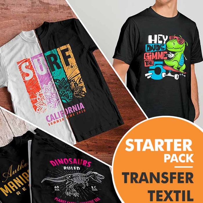 Laser Transfer Paper Starter Pack for Textiles