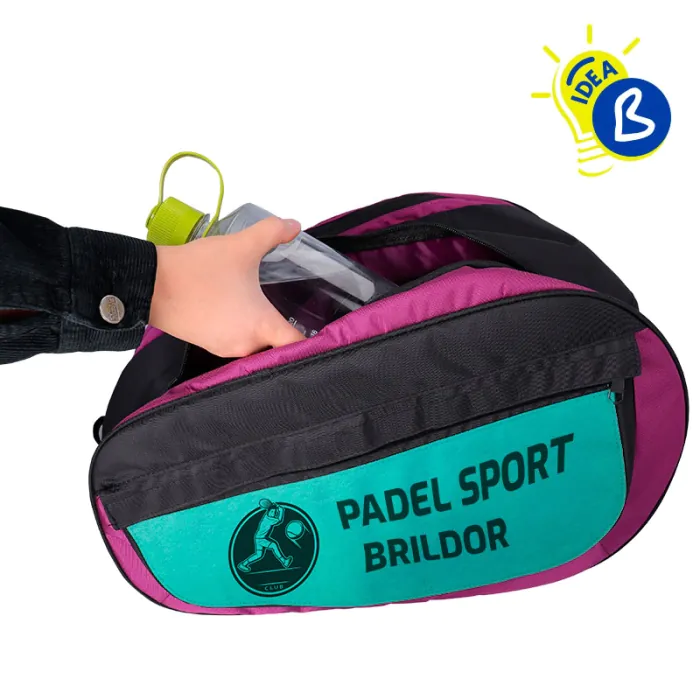 Paleteros de pádel con solapa sublimable BRILDOR ®