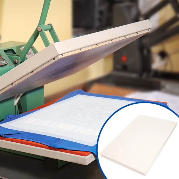 Feuilles De Protection Pour Presse à Chaud, Transfert Par Sublimation, Pack Polyester Marron