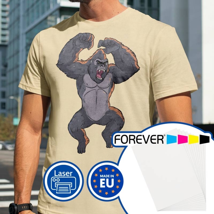 Papel transfer láser fondos claros - Classic+Universal Forever Papel transfer láser fondos claros - Classic+Universal Forever