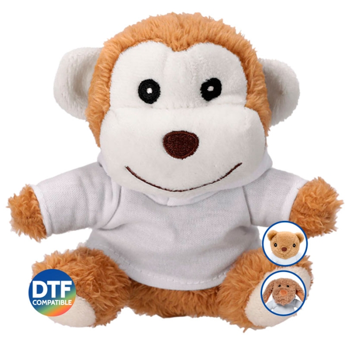 Peluches 13cm con sudadera sublimable