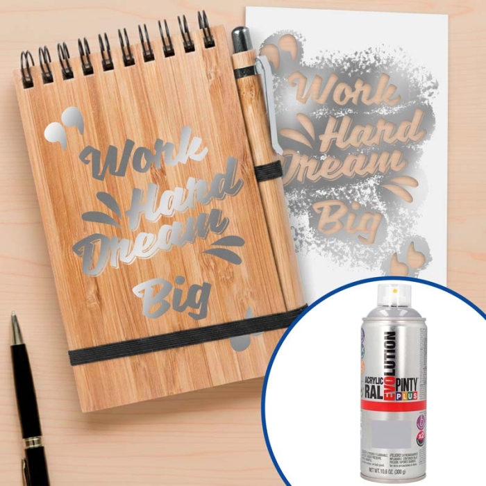 Pintura acrílica en spray - Colores metalizados