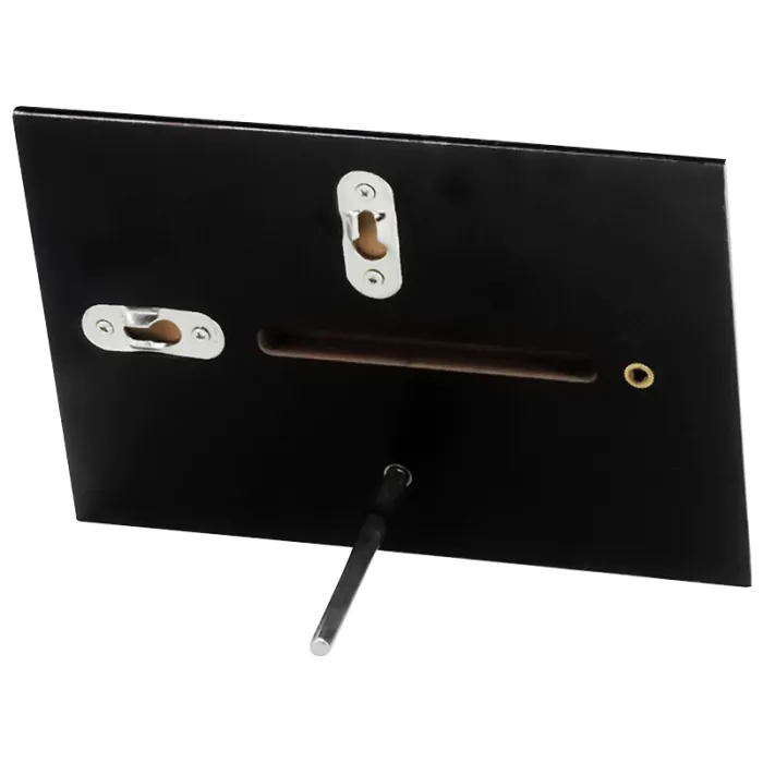 Base de madera para colgar la placa en la pared