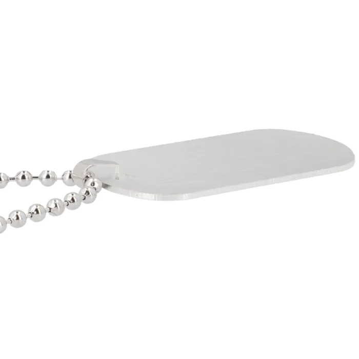Collares militar sublimables - Grosor placa