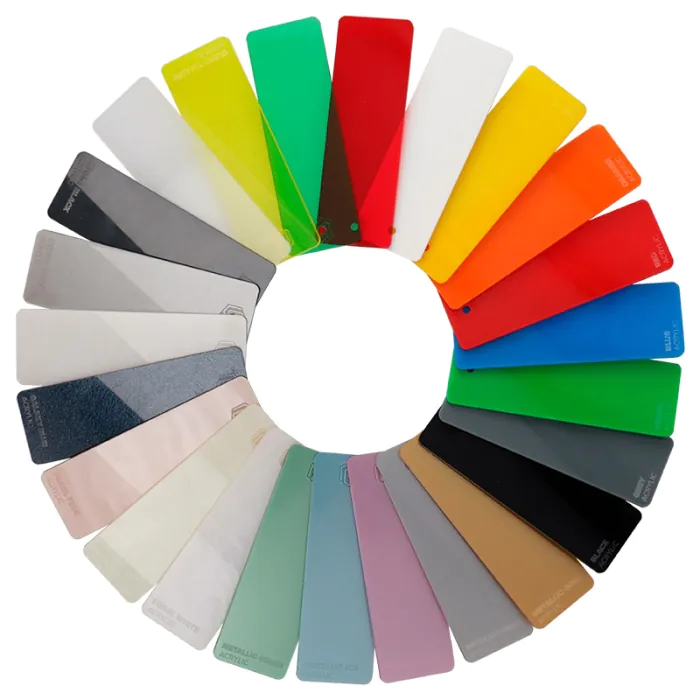 Láminas acrílicas colores y efectos FLUX Experience - Colores básicos, metalizados y con efectos 