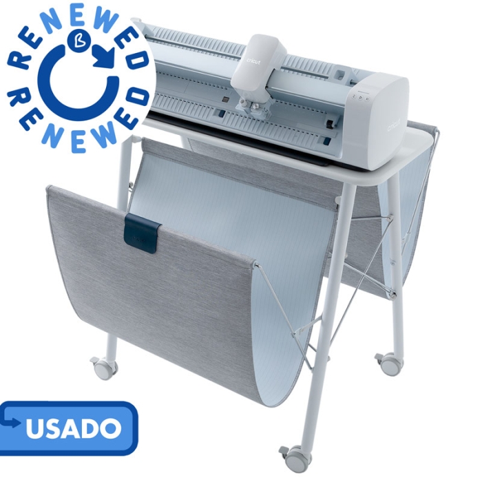 Plotter de corte Cricut Venture y su soporte