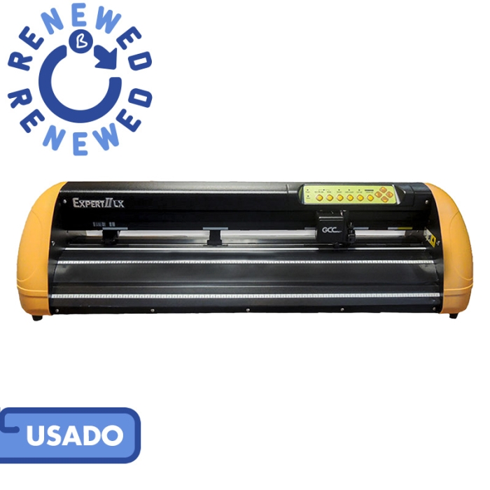 Plotter de corte GCC Expert II 24 LX con lector óptico - Usado