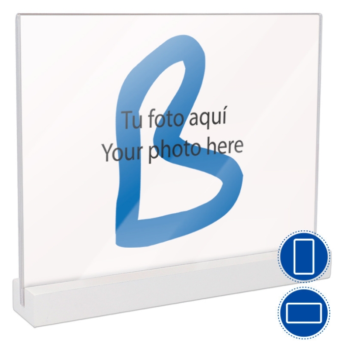 Dresda Series White Photo Frame 