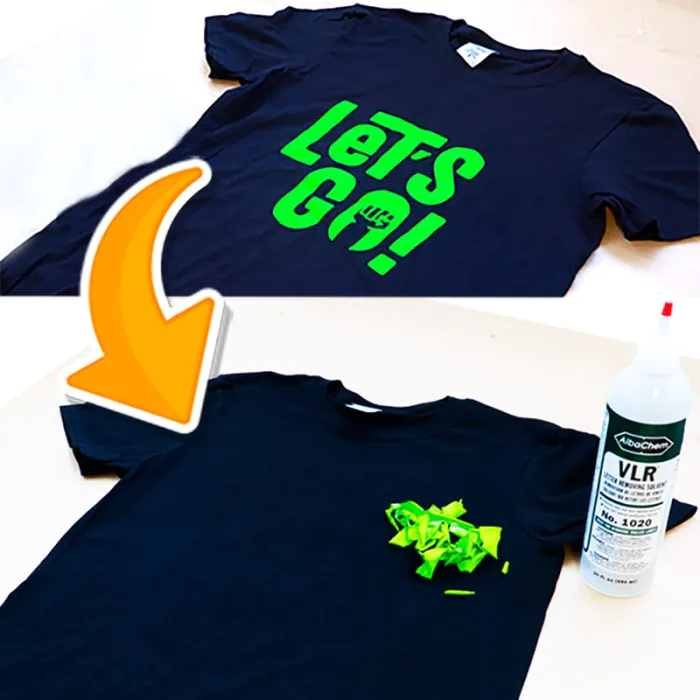 Quita vinilo textil y DTF BRILDOR ®