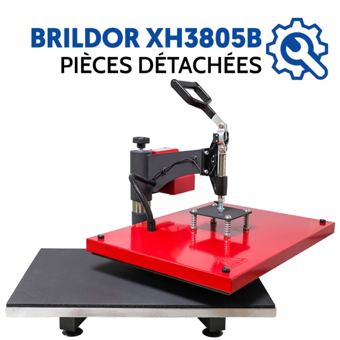 Pièces de détachées pour Presse Brildor XH3805B de 60x40cm