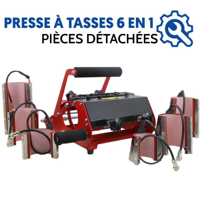 Pièces de rechange pour presse à tasses 6 en 1