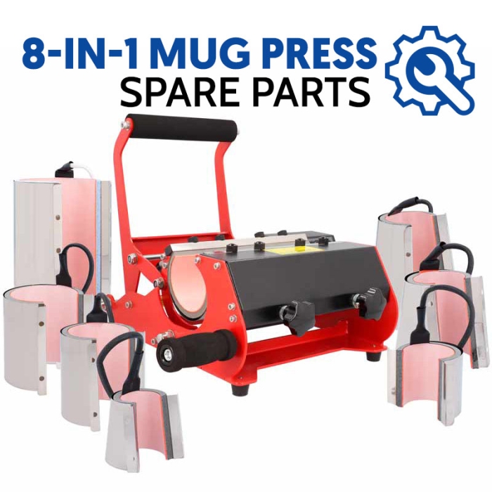Spare Parts for 8-in-1 Mug Press Spare Parts for 8-in-1 Mug Press