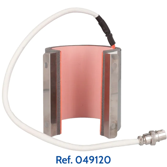 Pièces de rechange pour presse à mugs 4 en 1 Brildor XH-T4 - Résistance cylindrique 11 oz