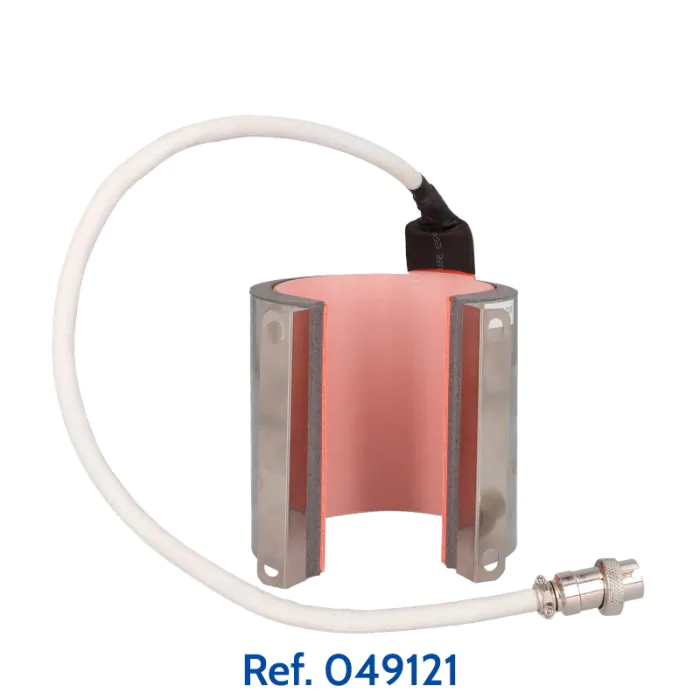 Pièces de rechange pour presse à mugs 4 en 1 Brildor XH-T4 - Résistance cylindrique 6 oz