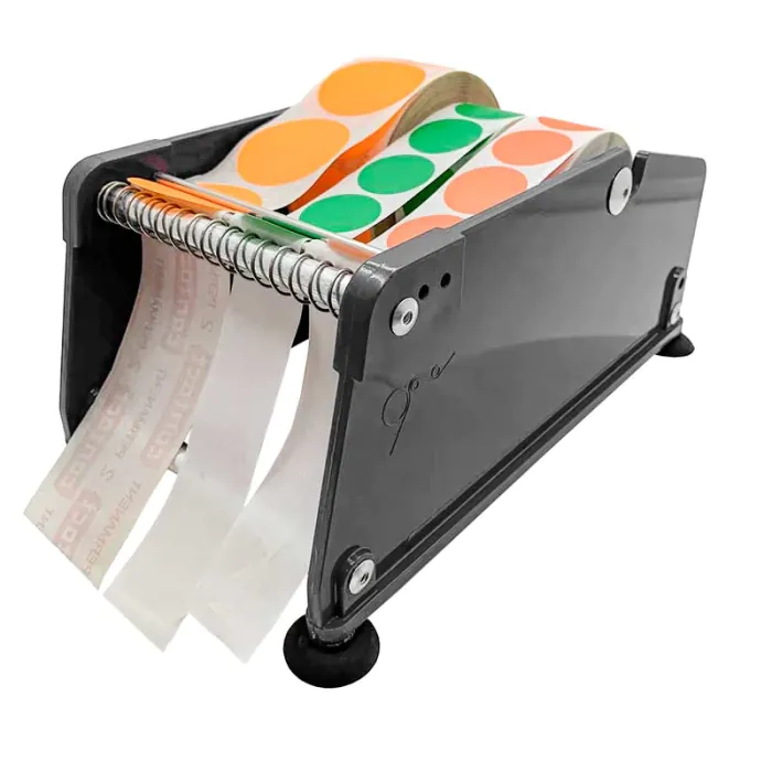 Aptas para múltiples rollos de etiquetas - Dispensadores manuales de etiquetas adhesivas