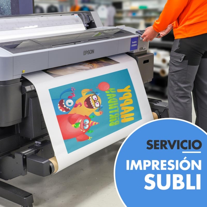 Servicio de Impresión SUBLI Servicio de Impresión SUBLI