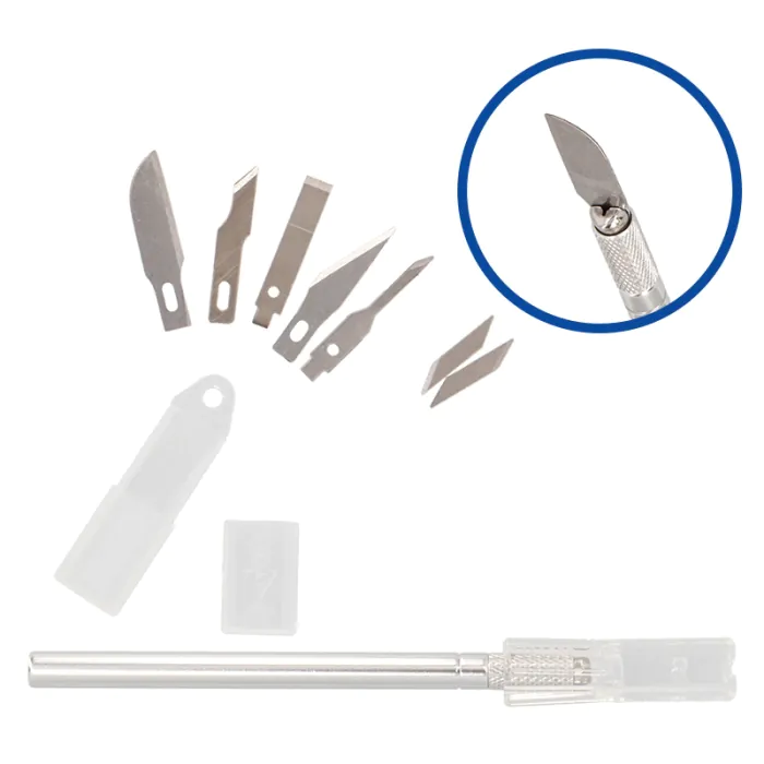 Sets para manualidades - Base de corte A4 y herramientas - Cuchillas de recambio