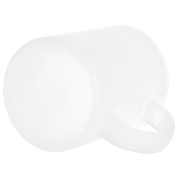 Base du mug en verre dépoli pour gravure laser