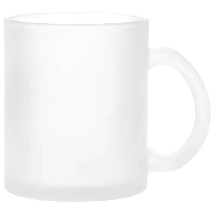 Mug en verre dépoli pour gravure laser