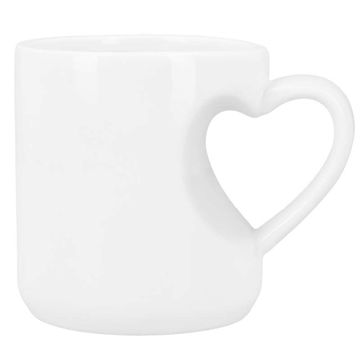 Taza corazón sublimable
