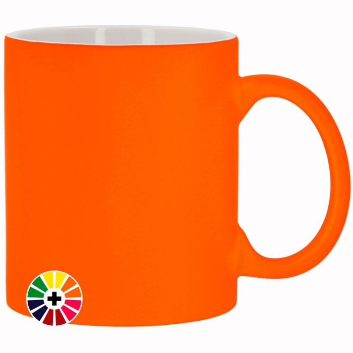 Tazas color mate para grabado láser