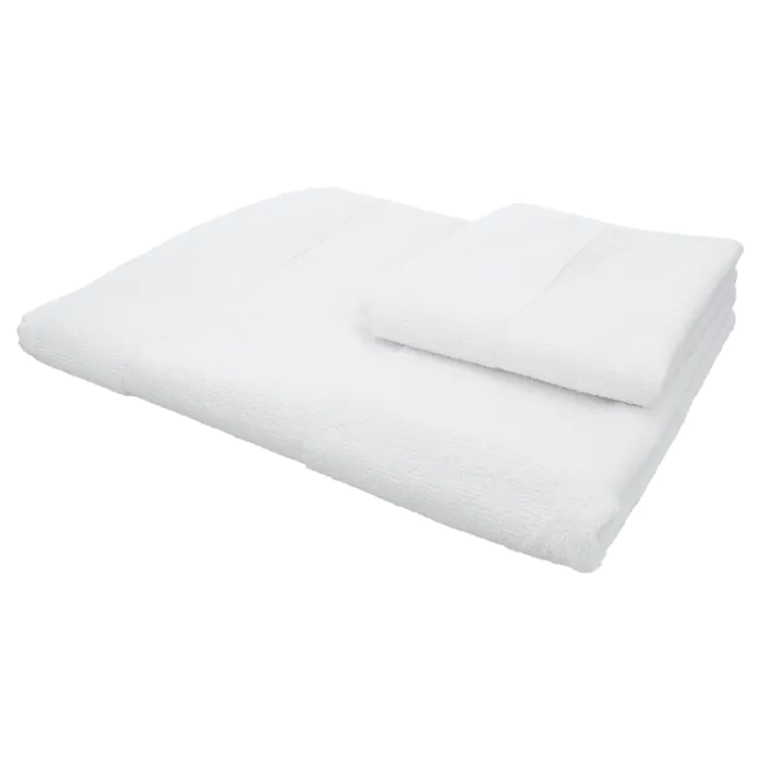 Breling 2-Pack Sublimation Blank Towels - 60x27 Inch White Microfiber, DIY Printable Towels