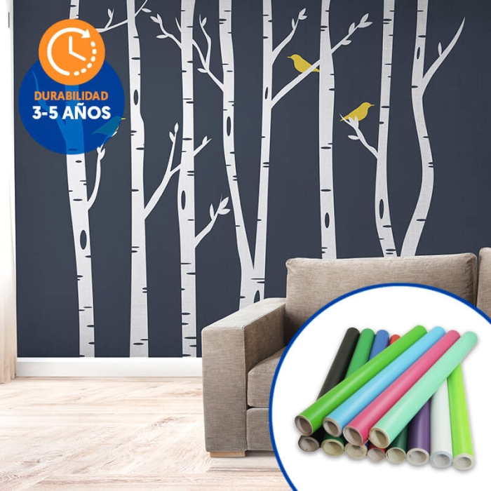 Vinilo adhesivo de corte 3-5 años mate - Tec Mark 3000 de Kemica Vinilo adhesivo de corte 3-5 años mate - Tec Mark 3000 de Kemica