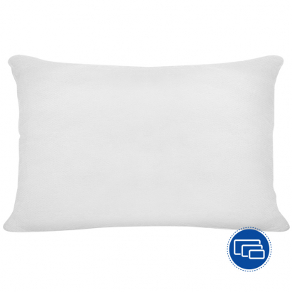 SYNTHETIC coussin de garnissage blanc 35 x 50 cm