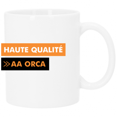 ORCA-Tasse à café en céramique blanche avec revêtement par sublimation,  tasse vierge, qualité AAA, boîte blanche, paquet de 36, 11oz - AliExpress