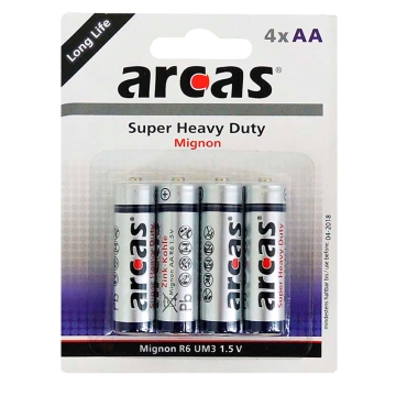 Pila AA/R6 1.5V - Pack de 4 uds Pila AA/R6 1.5V - Pack de 4 uds