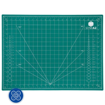 Tapis de coupe double face