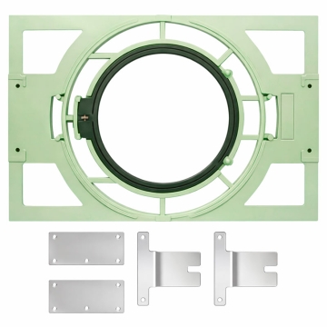 Base para adaptadores de araña - con adaptador, aro y anclajes