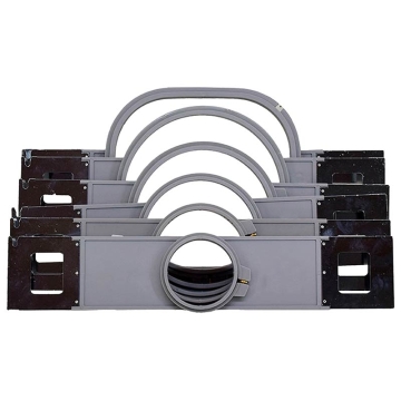 Bastidores tubulares de plástico compatibles con Melco Amaya XT/XTS y Melco EMT16