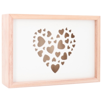 Caja modelo Love Box con panel deslizante 