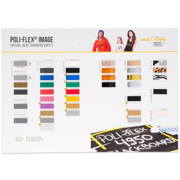 Nuancier flex thermocollant Poli-Flex Image de Poli-Tape