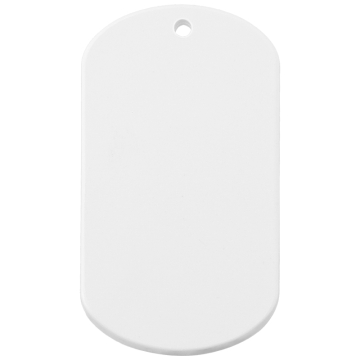 Sublimable 4mm Plastic Pet Tag