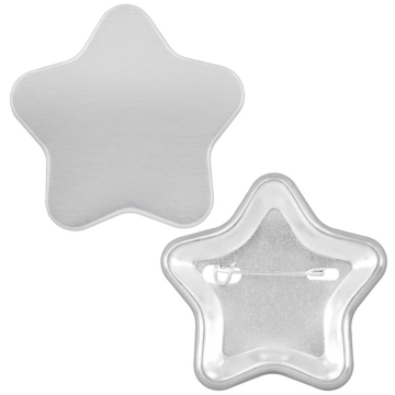 Badges étoile 55x55mm