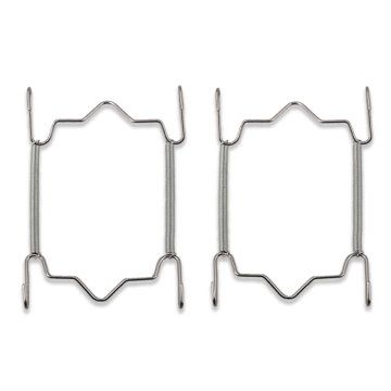 Fixe assiette argent