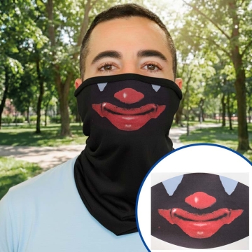 Diseño transfer para mascarillas Cara Joker