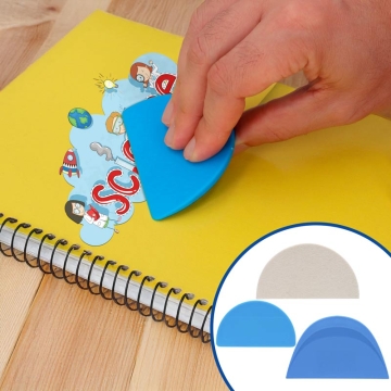 Half-Moon Squeegees for Sign Vinyl Application Half-Moon Squeegees for Sign Vinyl Application