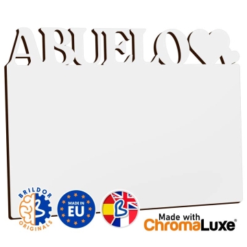 Fotopaneles Abuelos madera DM3 sublimable Fotopaneles Abuelos madera DM3 sublimable