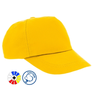 Gorra niño algodón - Amarillo