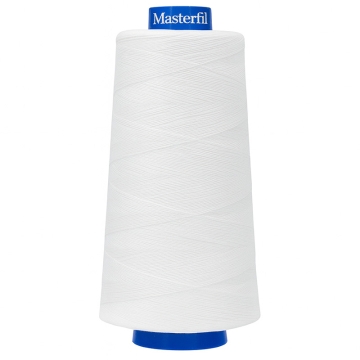 Sewing Thread AM18/3 100% Mercerised Cotton - 2,500m Bleached