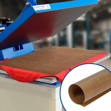 Láminas de teflón para plancha transfer