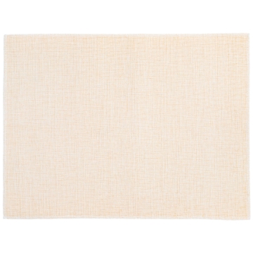 Placemat suitable for sublimation, beige linen look fabric.