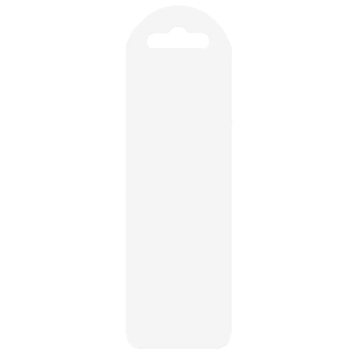 Marque-pages en plastique sublimable 6x19cm
