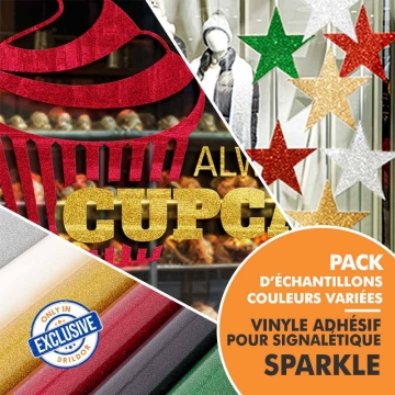 Échantillon de vinyles Aslan Sparkle SC123