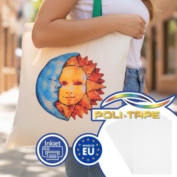 Papel transfer Inkjet fondos claros - Trans 300 Poli-tape Papel transfer Inkjet fondos claros - Trans 300 Poli-tape