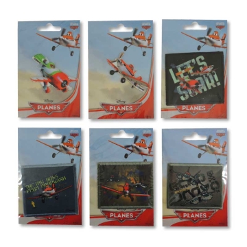 Parches tejidos Aviones - Surtido 6 uds