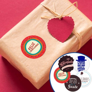 PEgatinas para regalos